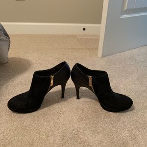 Vince Camuto black booties